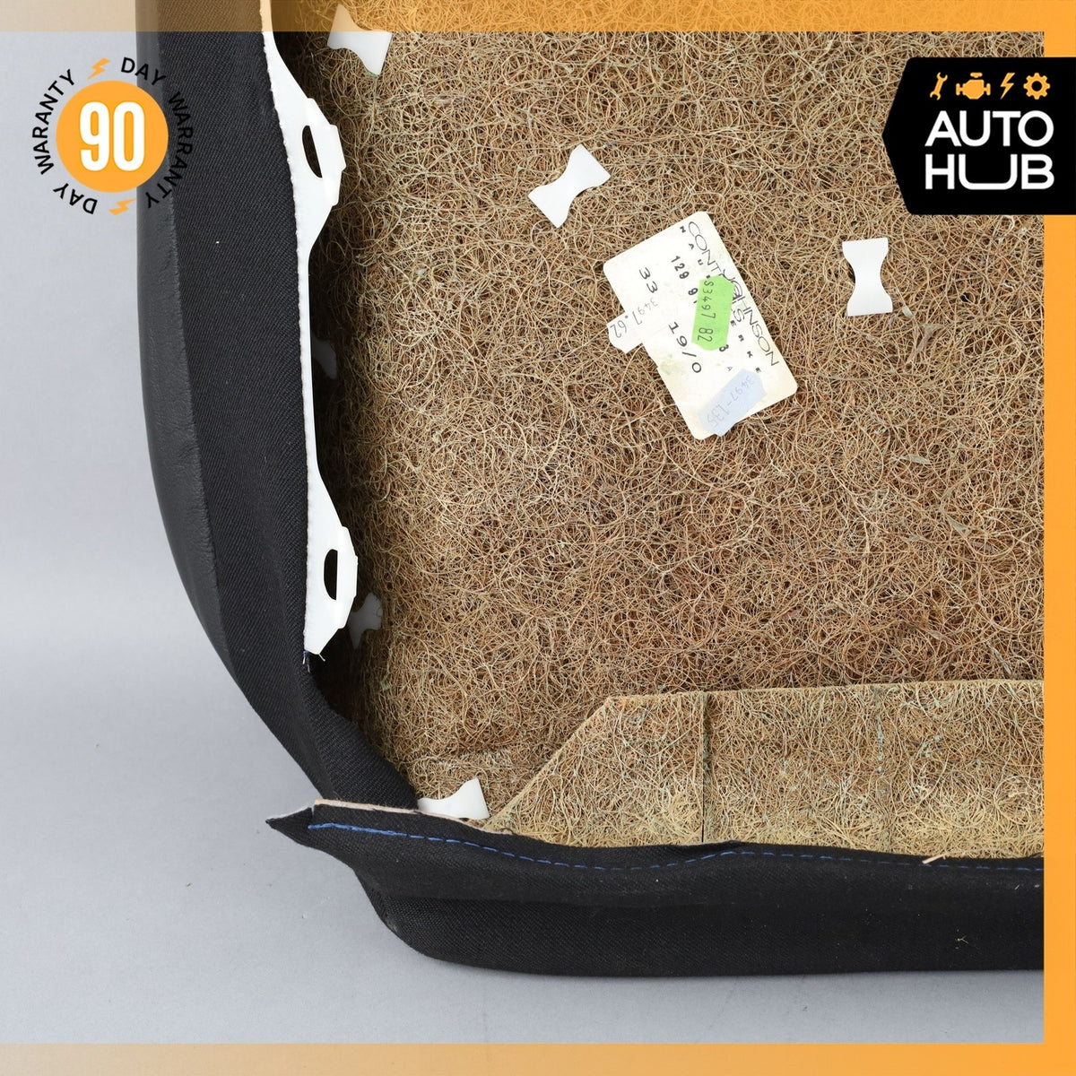 96-02 Mercedes R129 SL500 SL320 Right Side Top Upper Seat Cushion Black OEM 72k - photo 13