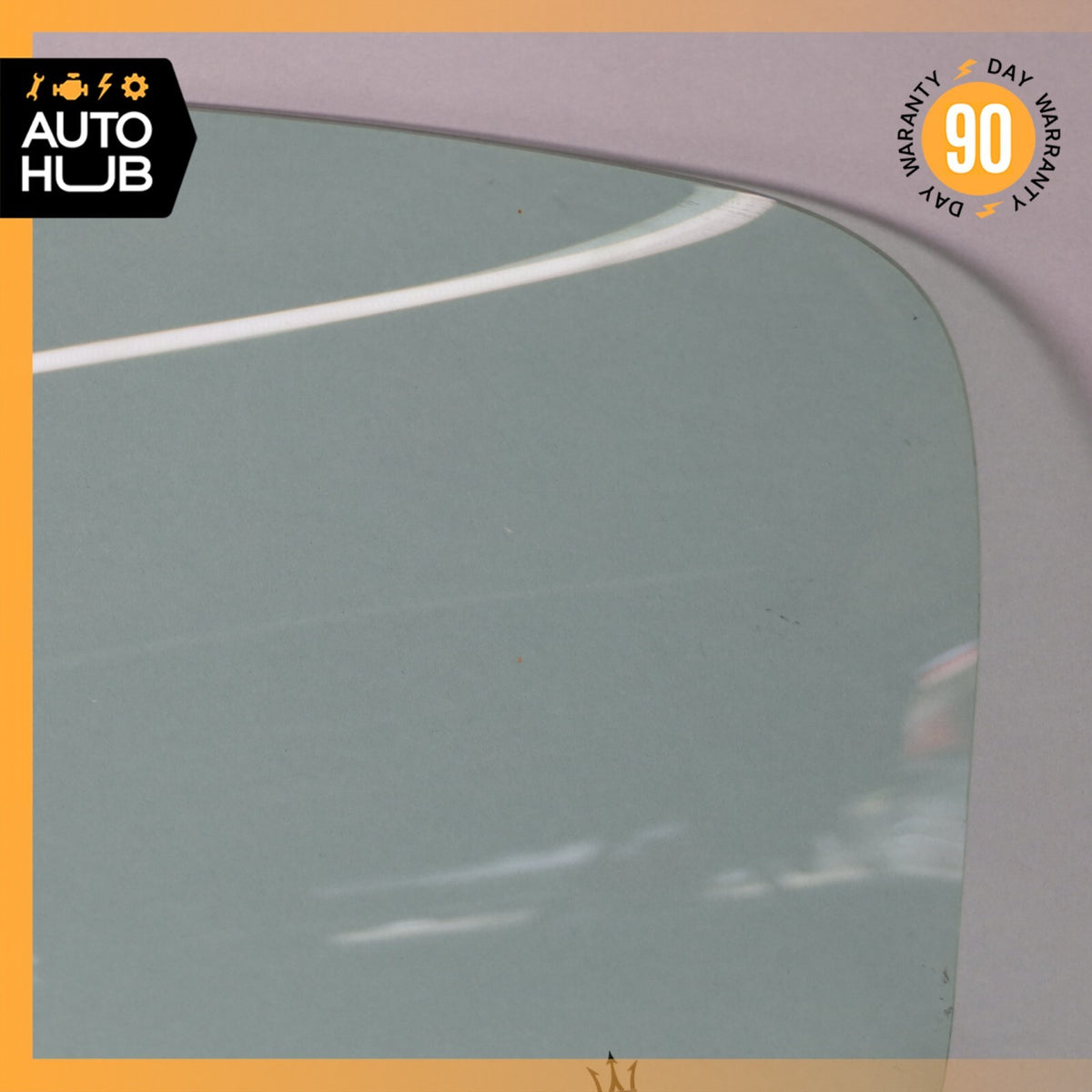 03-13 Maserati Quattroporte M139 Rear Left Side Door Window Glass OEM - photo 4