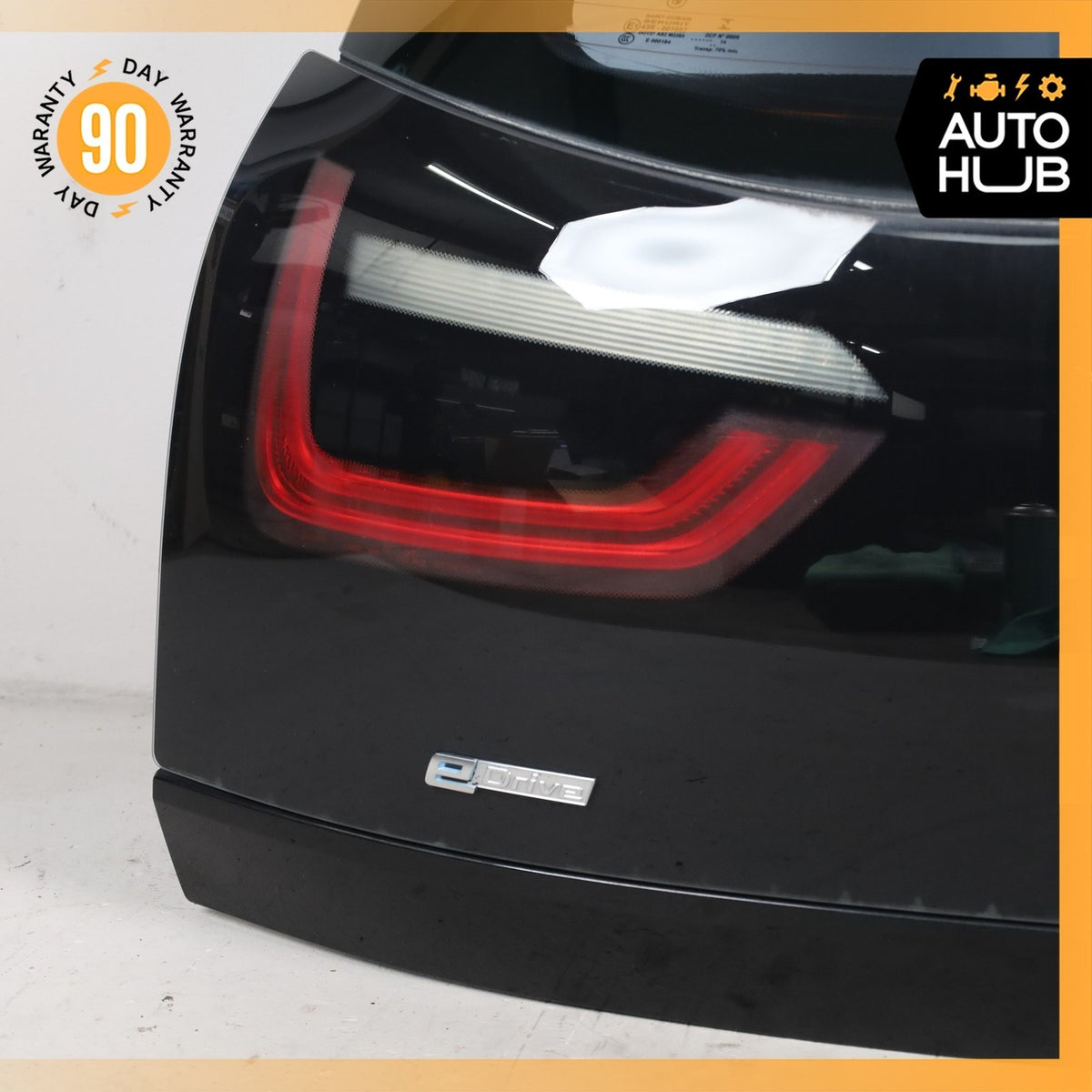 14-21 BMW i3 I01 Trunk Lid Tail Gate Hatch Shell Black OEM 43k - photo 9