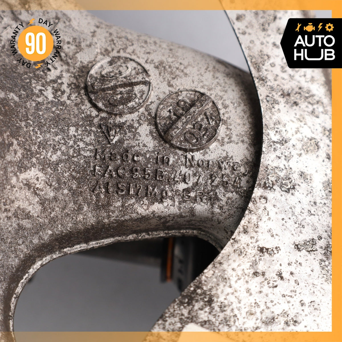15-25 Porsche Macan 95B S GTS Front Right Spindle Knuckle Hub 95B407254B OEM - photo 15