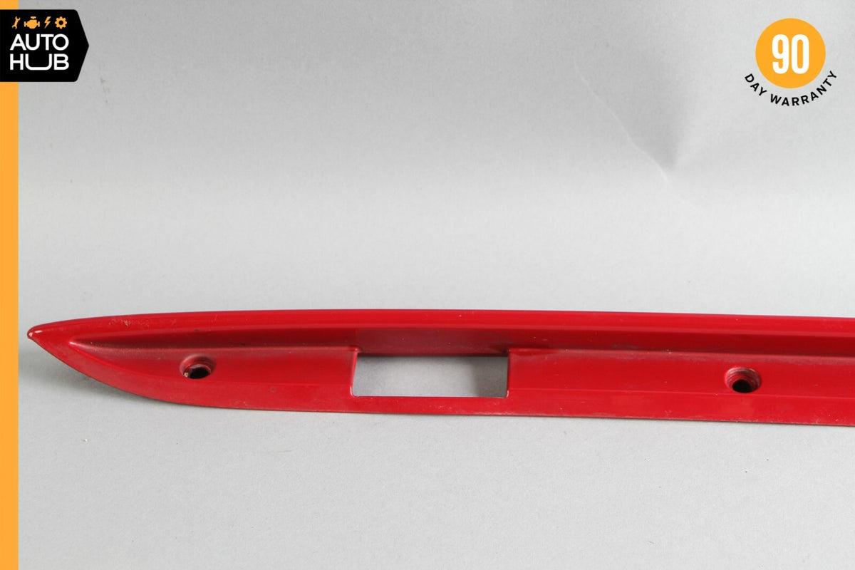 97-00 Mercedes R170 SLK230 Rear Trunk Lift Gate Handle Trim Red 1707580138 OEM - photo 6