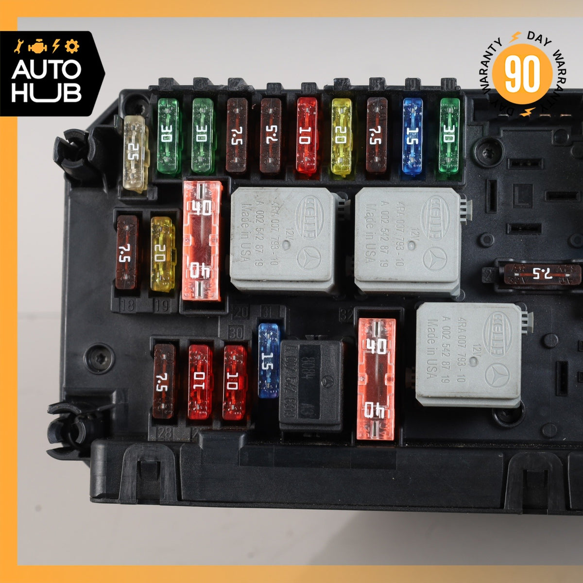 08-09 Mercedes W204 C300 C350 Front SAM Fuse Box Module 2045454601 OEM - photo 3