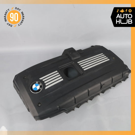 BMW E88 128i 3.0L N52 Engine Motor Upper Cover Panel 7575032 OEM - photo 1