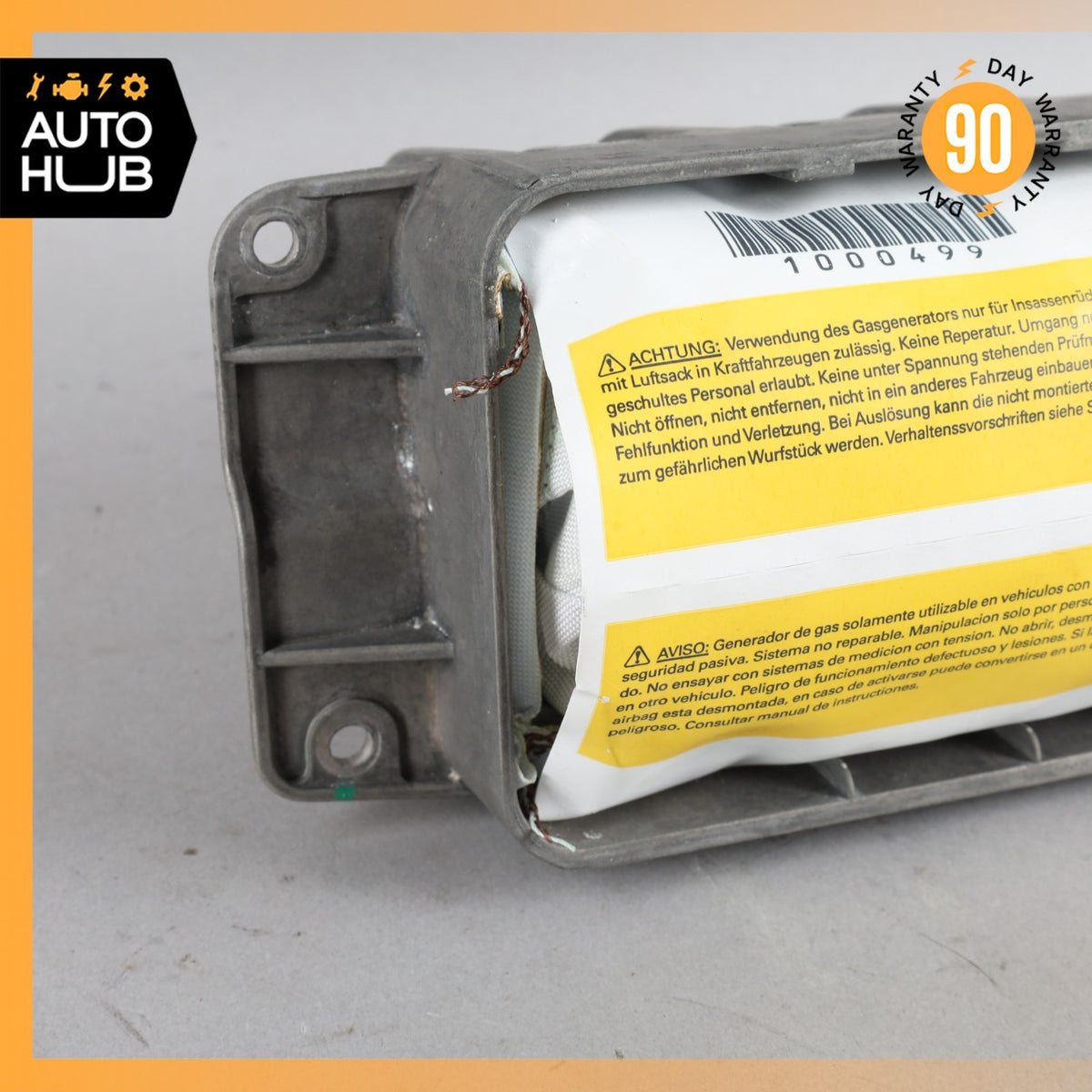 05-19 Aston Martin DB9 Front Right Passenger Side Dash Panel Airbag OEM 22k - photo 3