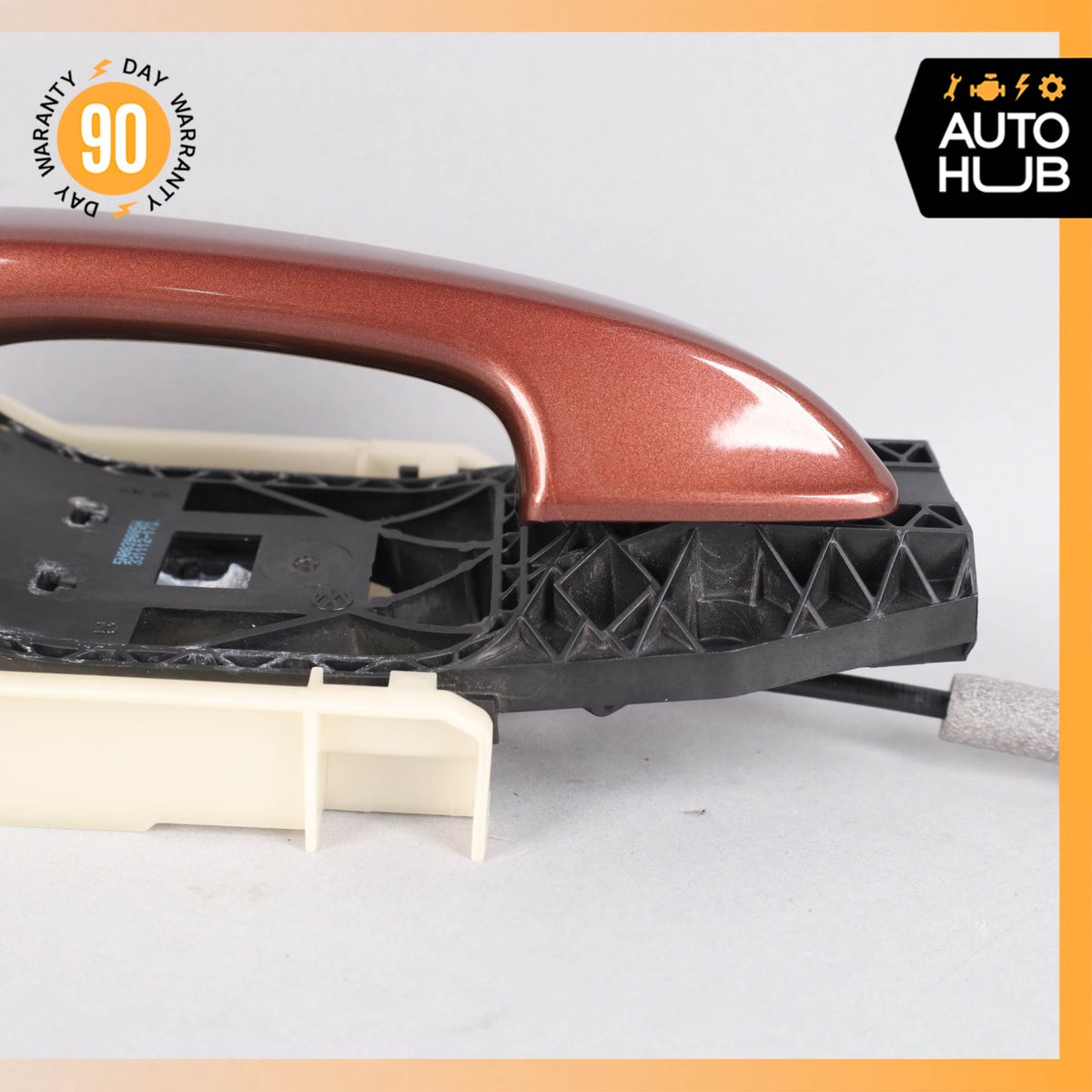11-18 Porsche Cayenne 958 Rear Left Side Exterior Door Handle Red OEM - photo 7