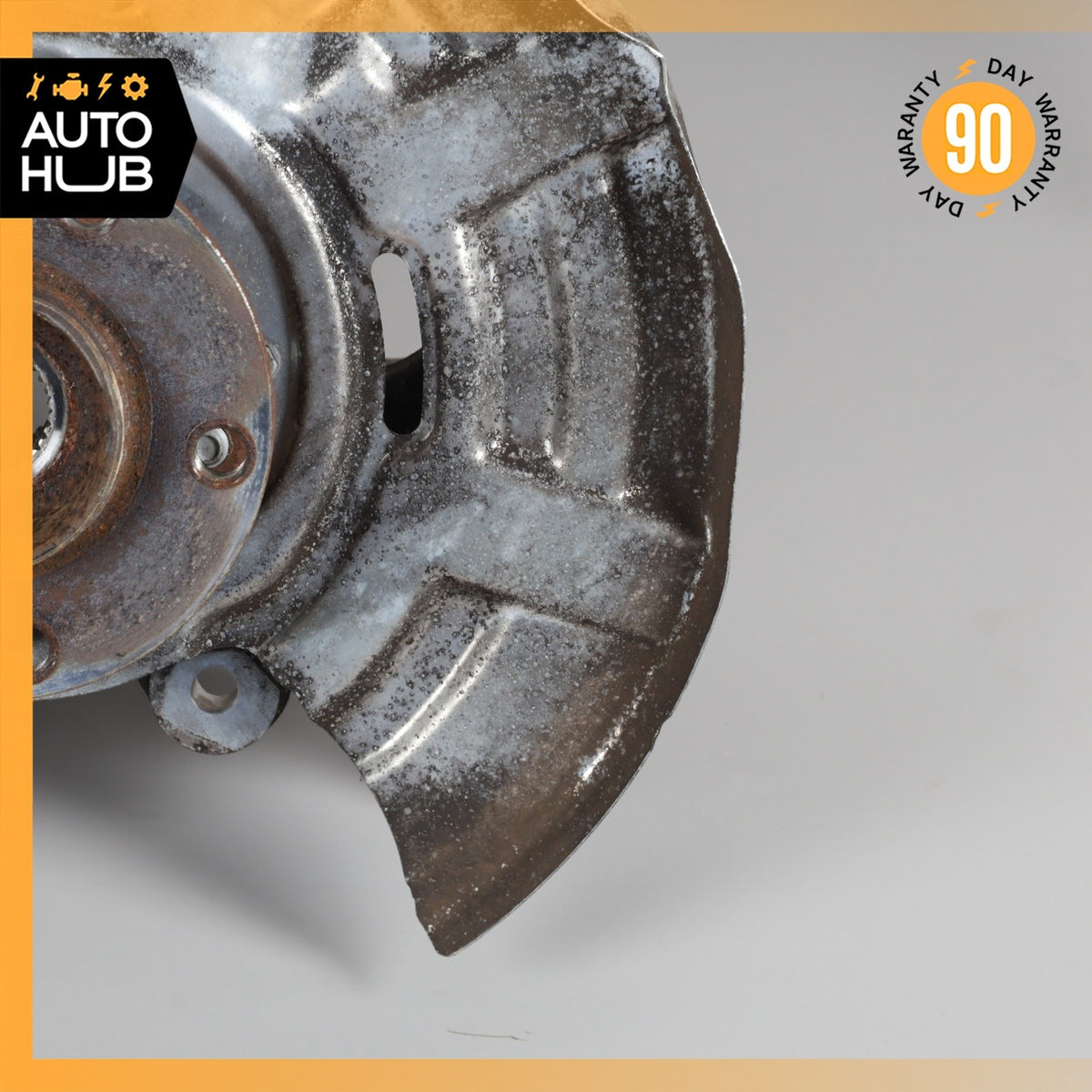 BMW F10 550i 535i Rear Right Passenger Side Spindle Knuckle Hub w/ Shield OEM - photo 5