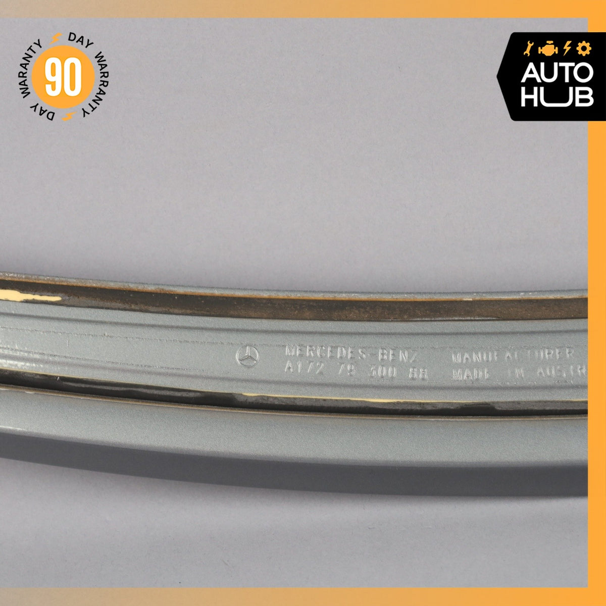 12-20 Mercedes R172 SLK350 SLK250 Trunk Lid Molding Trim Spoiler Wing OEM 86k - photo 12