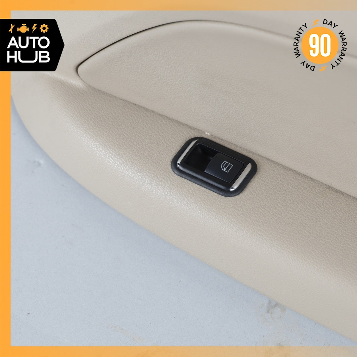 10-13 Mercedes W207 E550 E350 Coupe Rear Right Passenger Door Panel Beige OEM - photo 8
