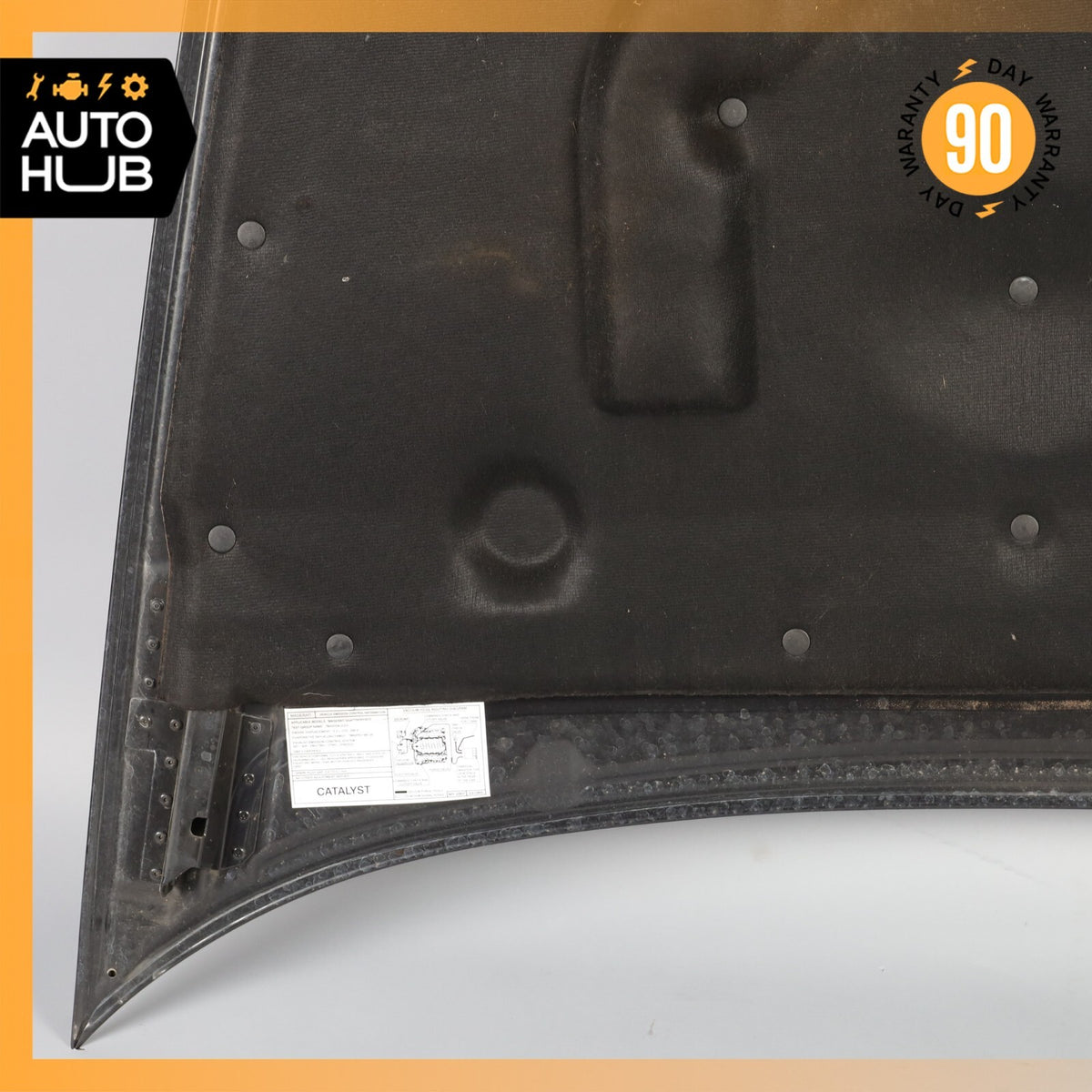 03-13 Maserati Quattroporte M139 Hood Bonnet Cover Panel Assembly Gray OEM - photo 11
