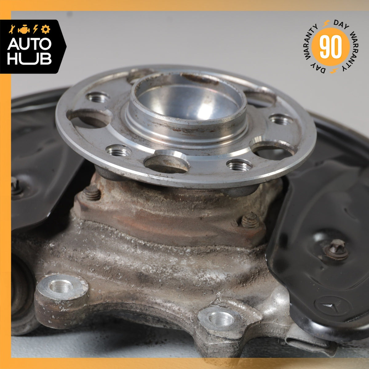 15-20 Mercedes W205 C300 C350e Rear Left Side Spindle Knuckle Hub OEM - photo 6