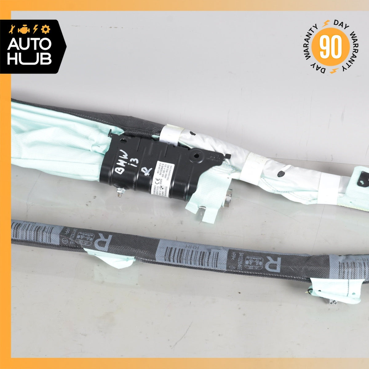 14-21 BMW i3 I01 Hybrid Right Passenger Side Roof Curtain Air Bag OEM 58k - photo 11