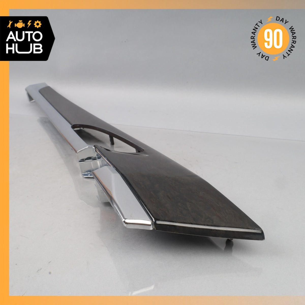 Porsche Panamera 970 Front Left Driver Side Door Panel Molding Wood OEM - photo 10