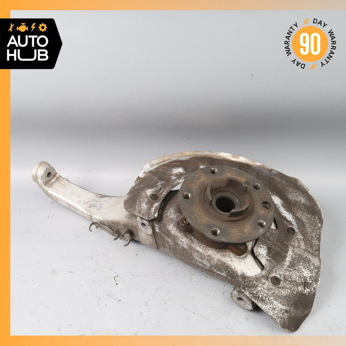 11-18 Porsche Cayenne 958 Front Left Driver Side Knuckle Spindle 7P0407245A OEM - photo 2