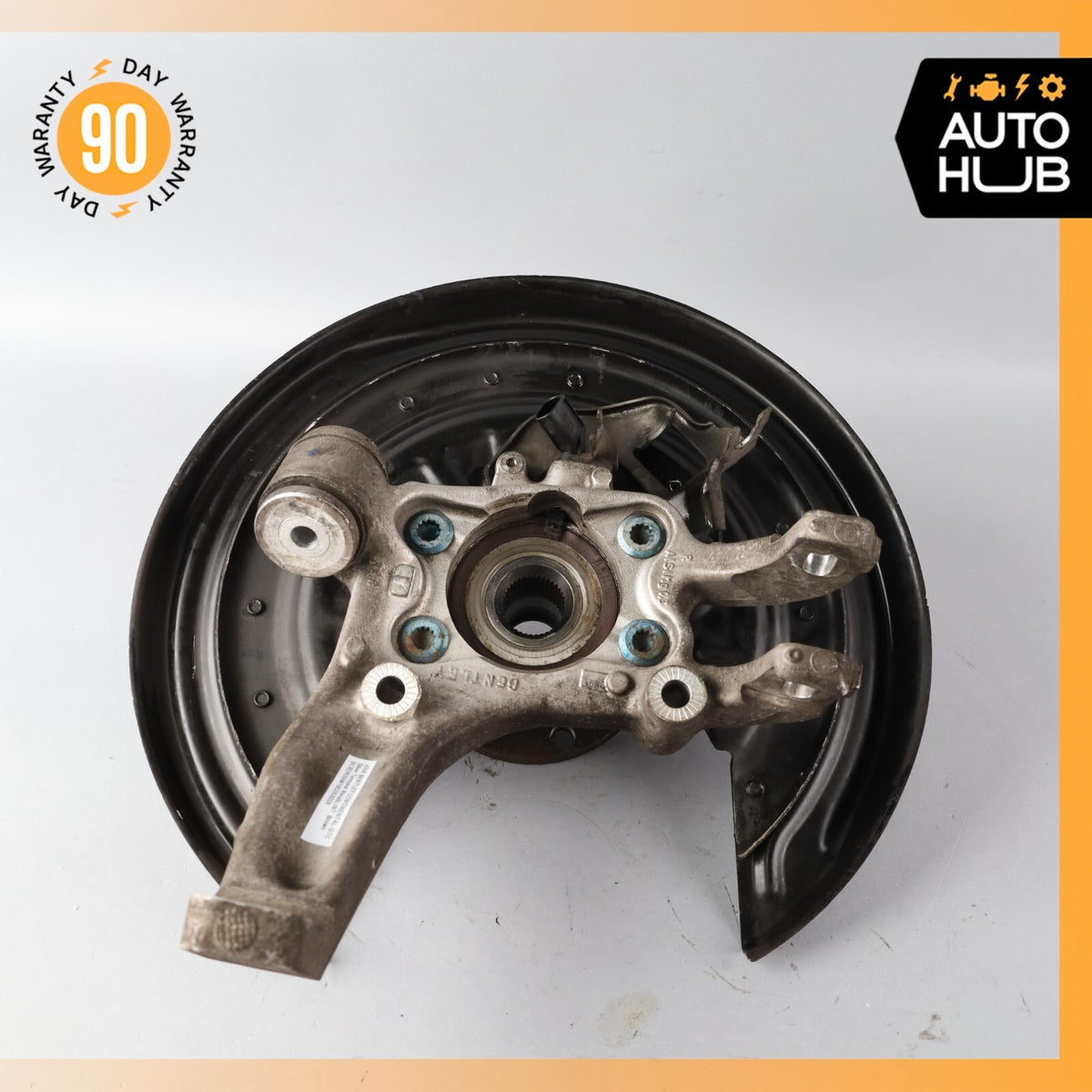 07-11 Bentley Continental GTC Rear Right Side Spindle Knuckle Hub OEM 46k - photo 7