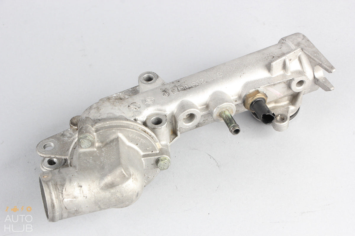 97-04 Mercedes W203 C230 SLK230 Thermostat Housing 1112030673 OEM - photo 4