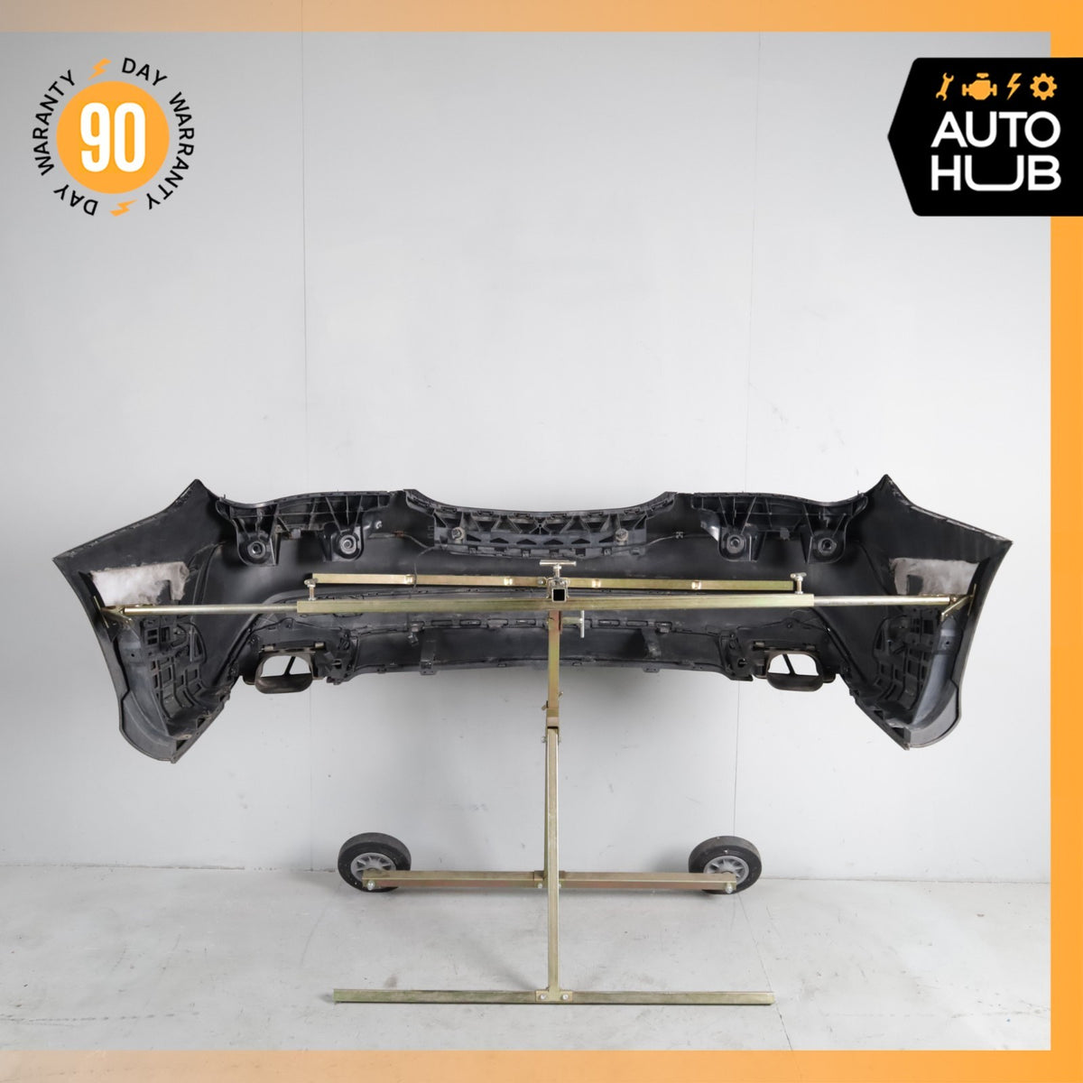 14-16 Mercedes W117 CLA45 AMG Sport Rear Bumper Cover Assembly Night Black OEM - photo 21