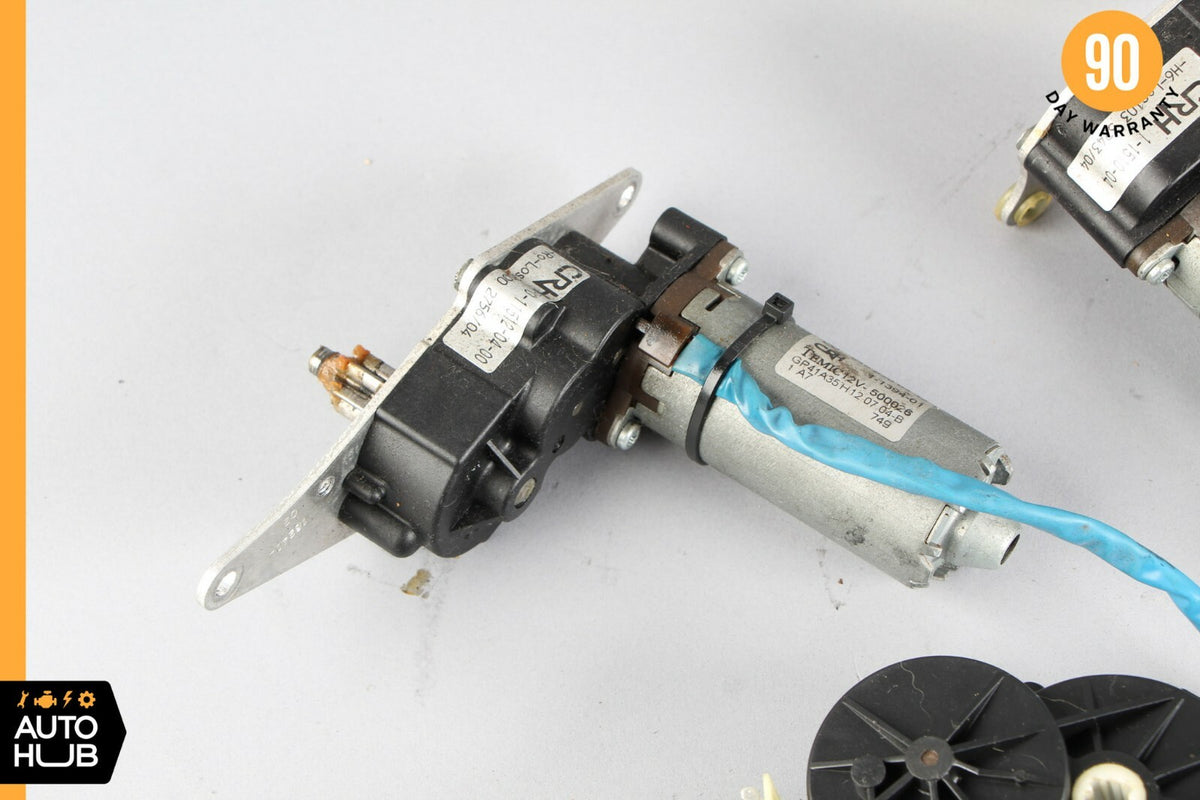 03-12 Mercedes R230 SL500 SL550 SL600 Front Right Seat Adjust Motor Set OEM - photo 9