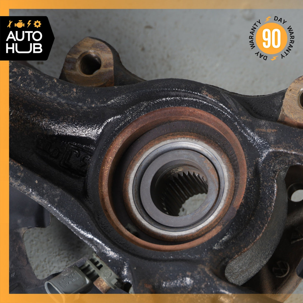 03-10 Porsche Cayenne 955 Front Left Knuckle Spindle Hub 7L0407257A OEM 87k - photo 19