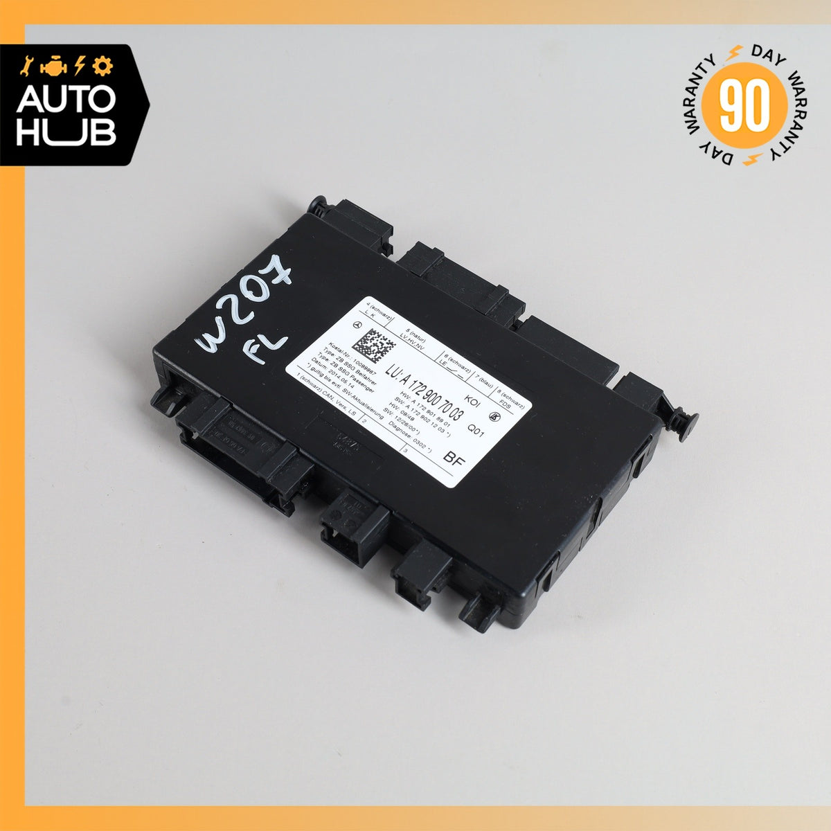 Mercedes W207 E350 CLS550 SLK250 C350 Seat Control Module Front Right Side OEM - photo 2