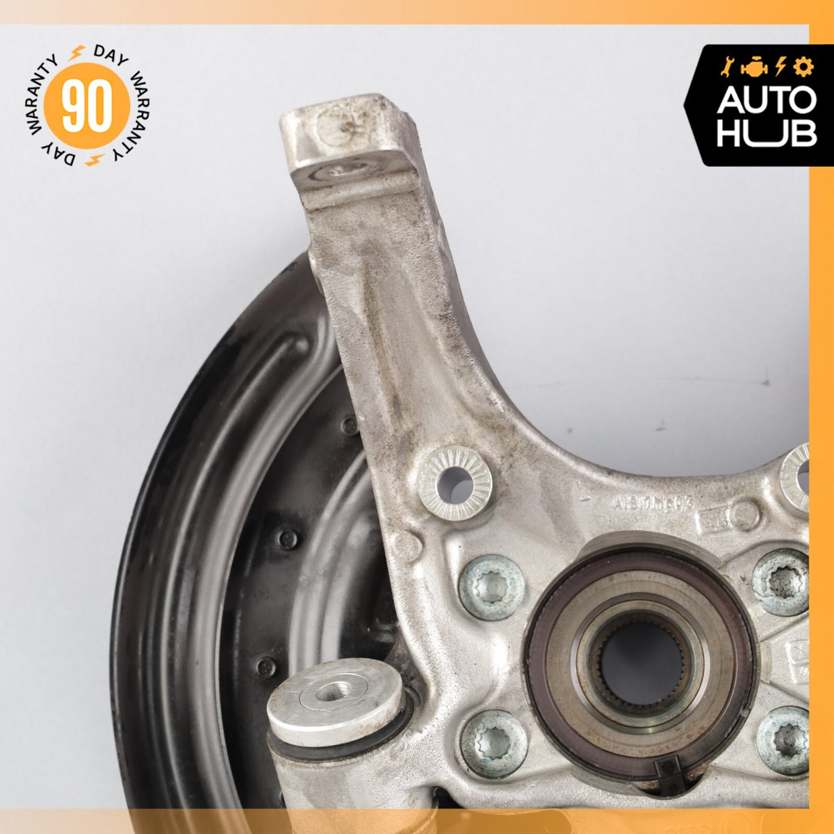 03-13 Bentley Continental GT Rear Left Driver Side Spindle Knuckle Hub OEM 65k - photo 7