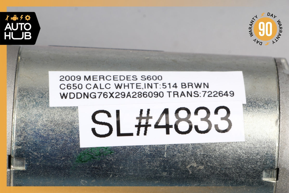 07-13 Mercedes W221 S600 S550 Trunk Lid Locking Hydraulic Pull Down Pump OEM - photo 12