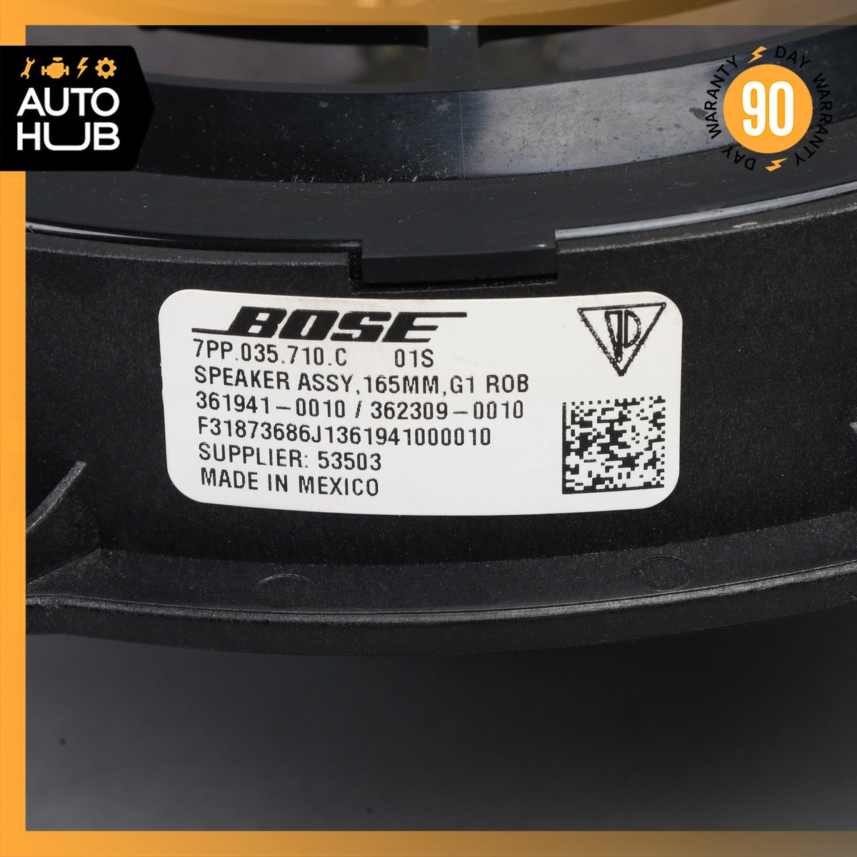 10-18 Porsche Cayenne 958 Panamera Rear Left or Right Side Door Speaker Bose OEM - photo 5