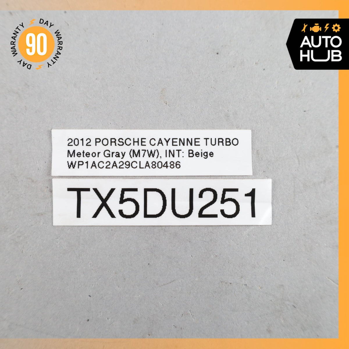 Porsche Cayenne 958 4.8L Crank Shaft Pulley Harmonic Dampener OEM - photo 6