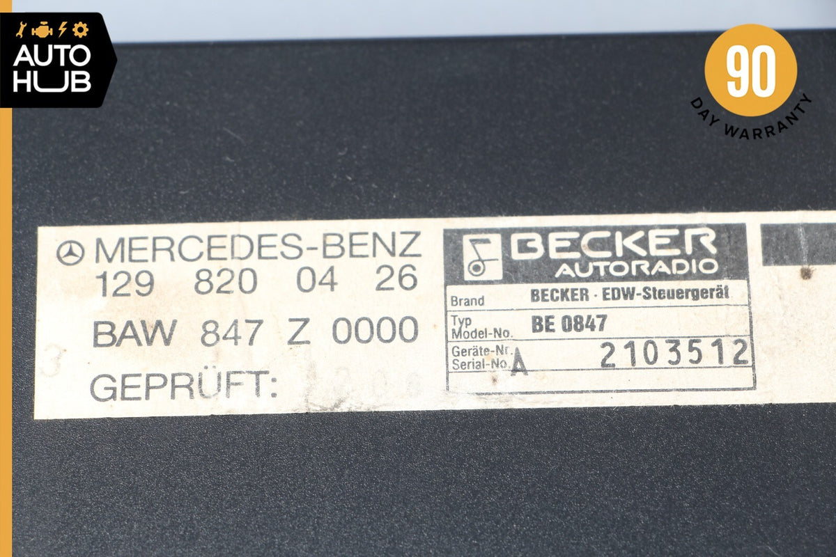 90-95 Mercedes R129 300SL SL320 SL500 Anti Theft Key Alarm Control Module OEM - photo 11