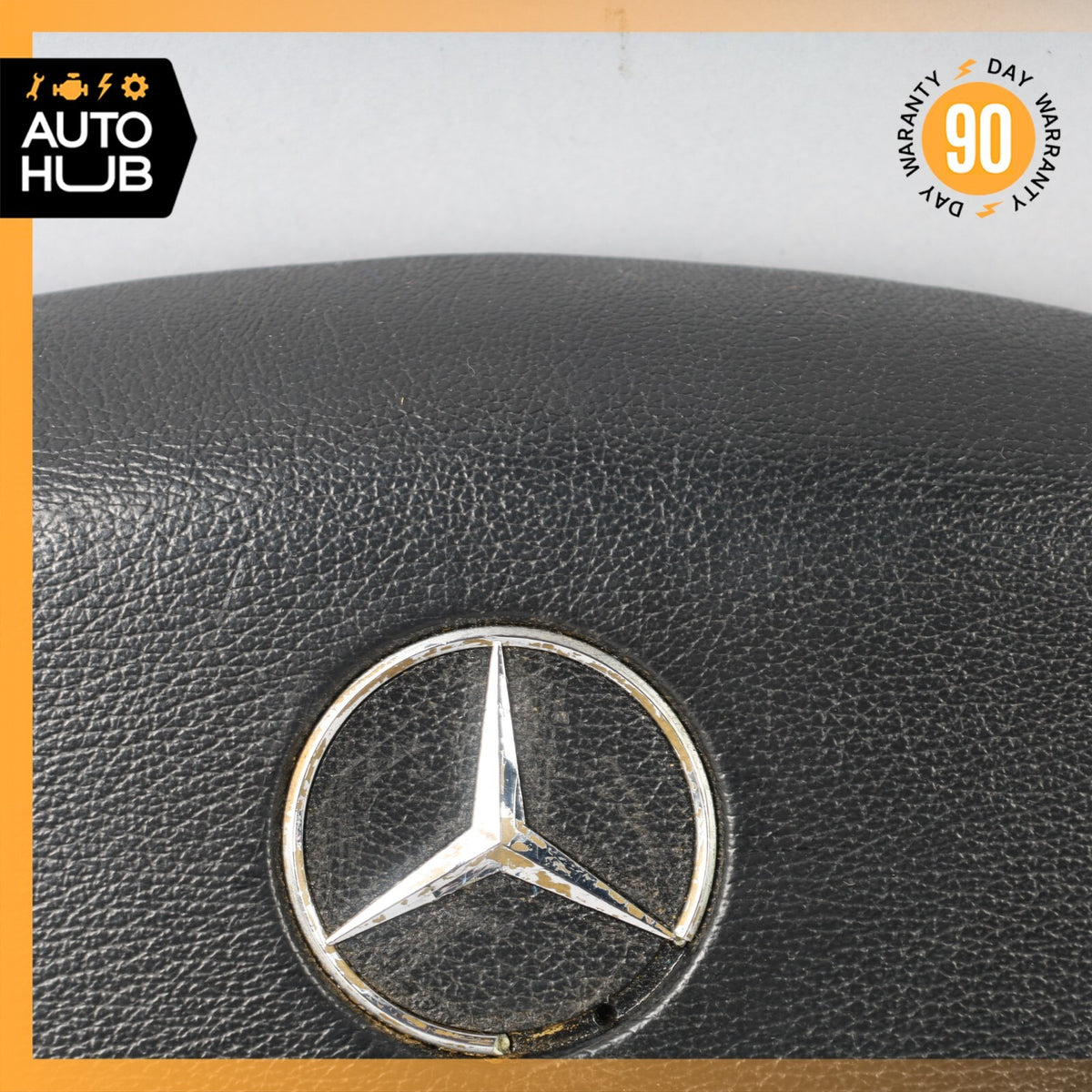 99-04 Mercedes R129 SL500 SLK230 Driver Steering Wheel Airbag Air Bag Black OEM - photo 3