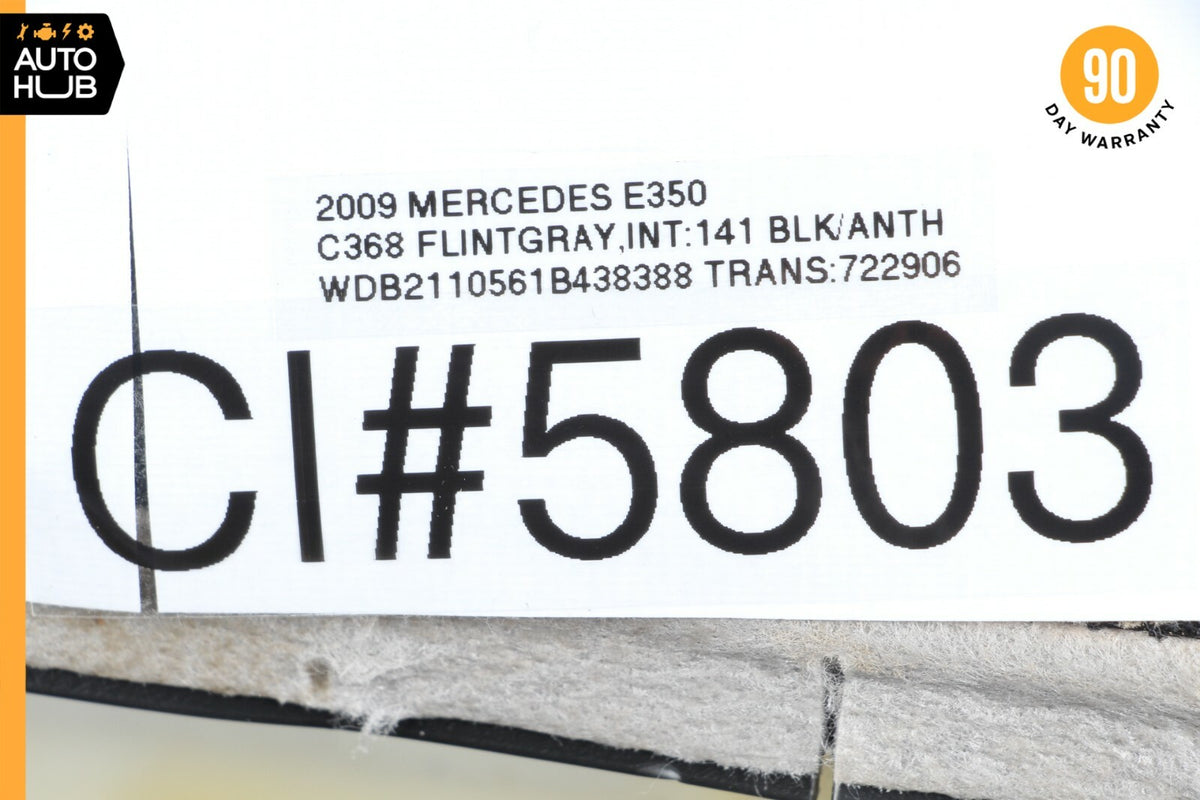 07-09 Mercedes W211 E350 E320 Front Right Side Lower Bottom Seat Cushion OEM - photo 12