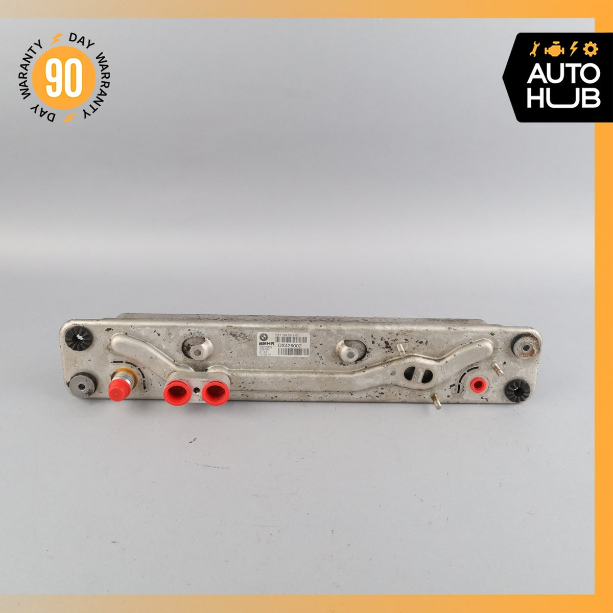 11-19 BMW F15 X5 X6 A/T Automatic Transmission Oil Cooler 17217647315 OEM - photo 6