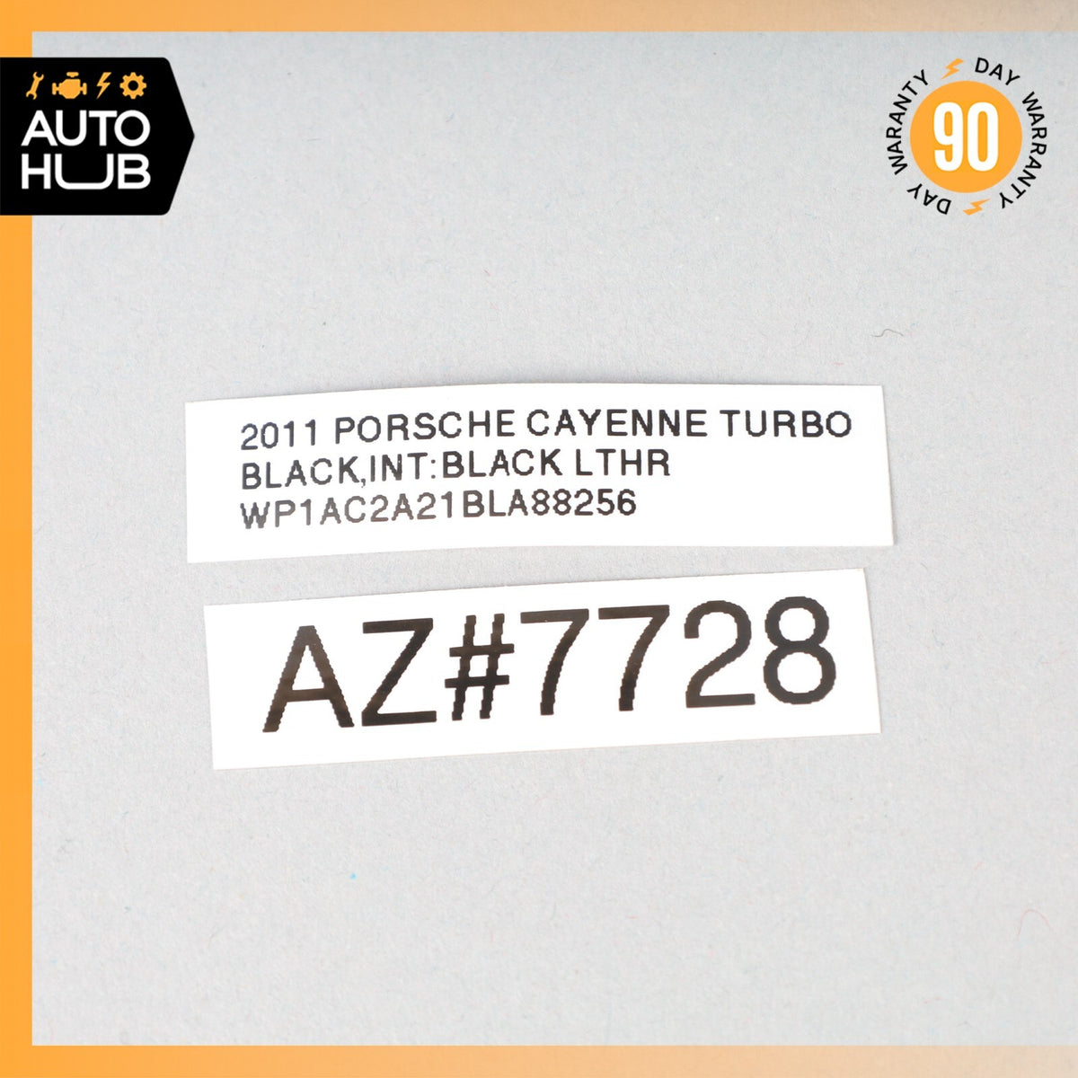 11-14 Porsche Cayenne 958 Turbo Rear Left Side Quarter Panel Trim OEM - photo 12
