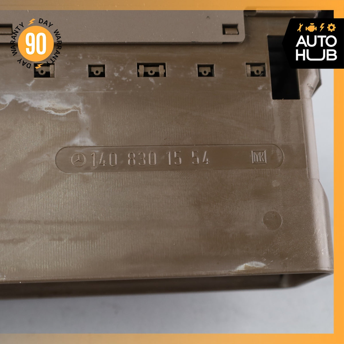 97-99 Mercedes W140 CL600 S500 Coupe Dash Center Middle A/C Air Vent Brown OEM - photo 17