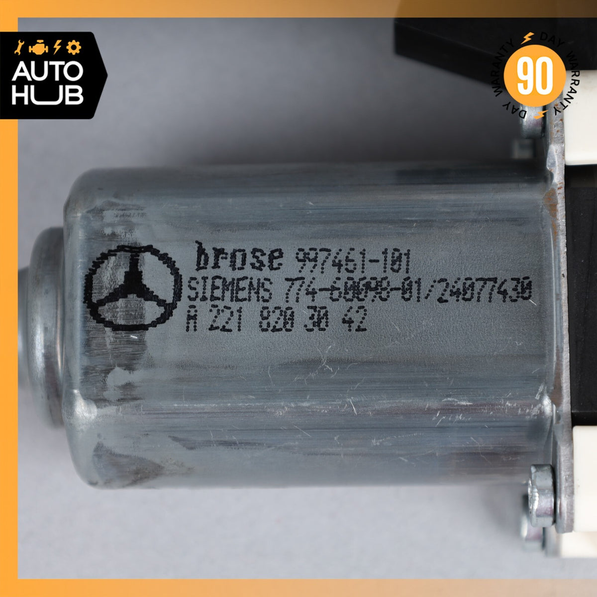 07-13 Mercedes W221 S63 AMG S550 S400 Window Regulator Motor Rear Right Side OEM - photo 9