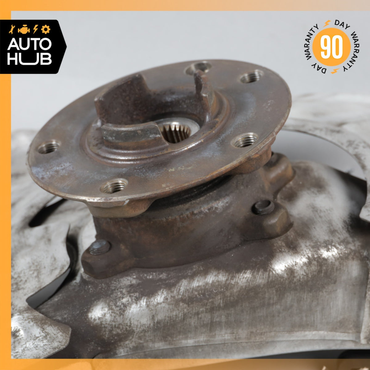 11-18 Porsche Cayenne 958 Front Right Knuckle Spindle 7P0615312B OEM - photo 6