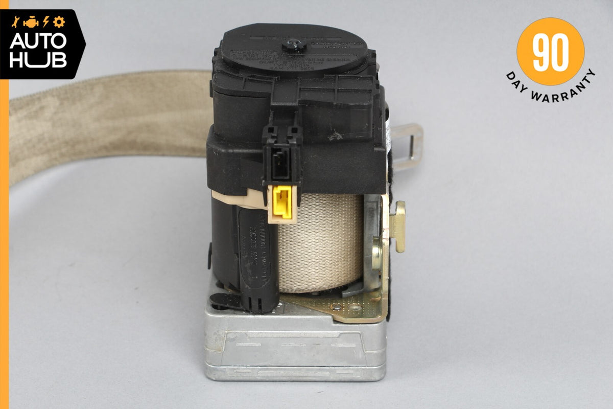 03-06 Mercedes R230 SL500 SL55 AMG Left Side Seat Belt Retractor Beige OEM - photo 2