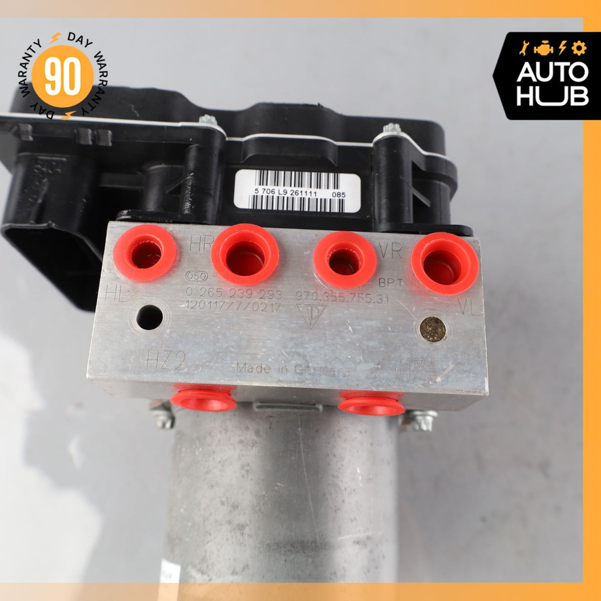 12-13 Porsche Panamera 970 GTS ABS Hydraulic Pump Control Module OEM 70k - photo 9