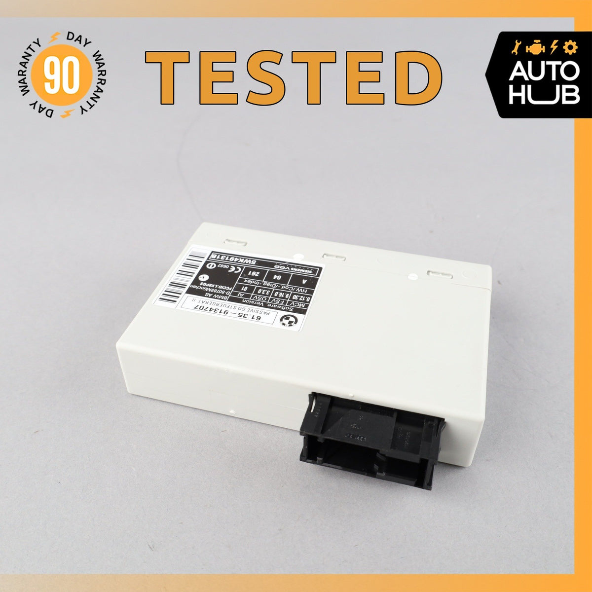 04-10 BMW E60 535i 650i Keyless Entry Passive Go Control Module 61359134707 OEM - photo 1