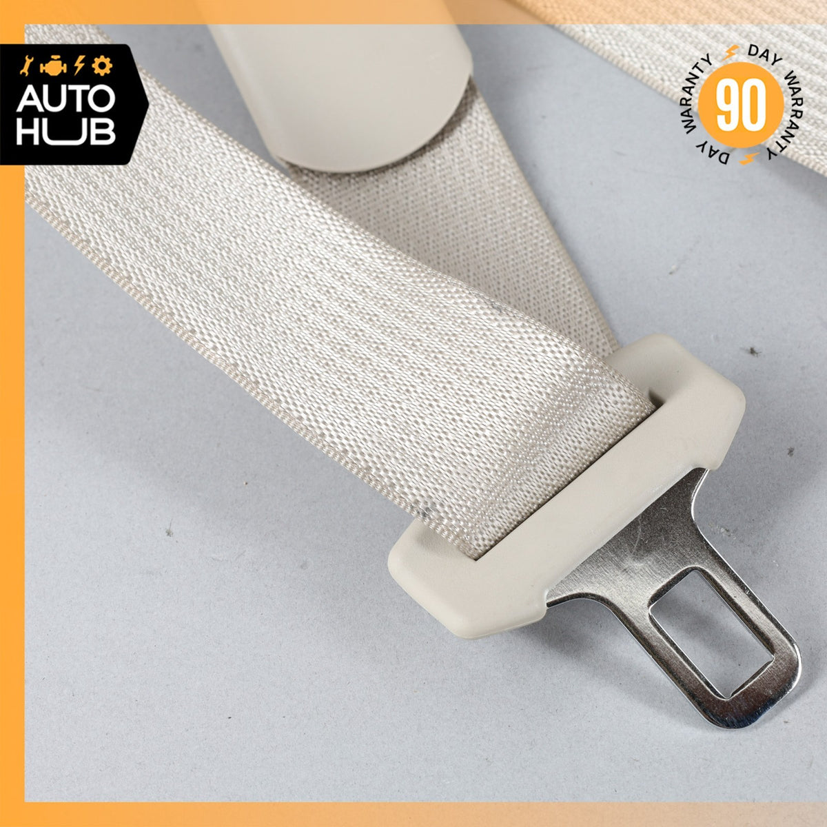 04-05 Cadillac XLR Left Driver Seatbelt Seat Belt Retractor Beige 89023213 OEM - photo 7
