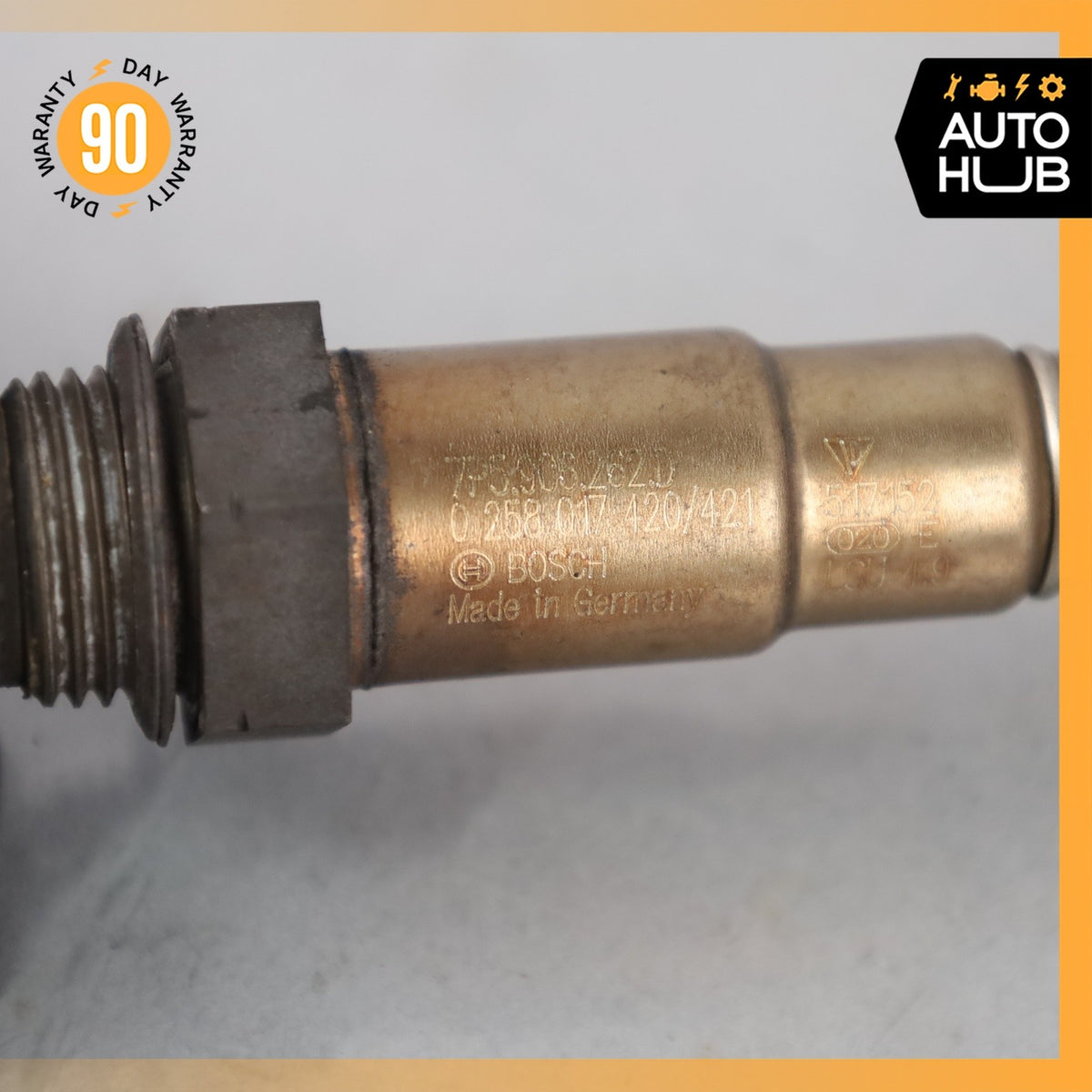 11-18 Porsche Cayenne 958 Turbo 4.8L Oxygen O2 Sensor Lambda Set of 4 OEM - photo 7