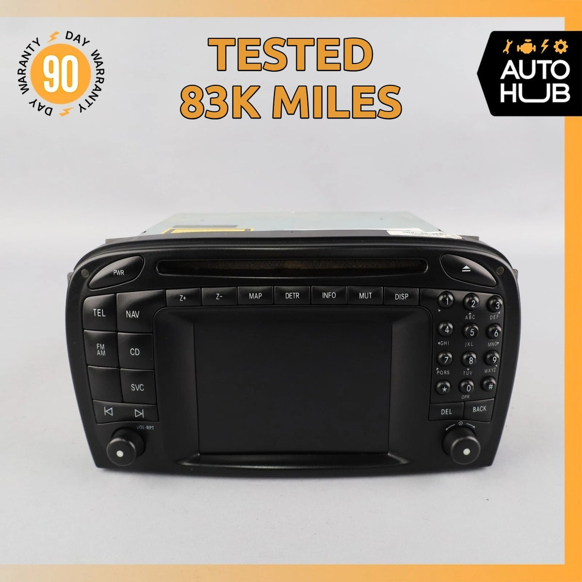 03-04 Mercedes R230 SL500 SL55 AMG Head Unit Radio Command Navigation OEM 83k - photo 1