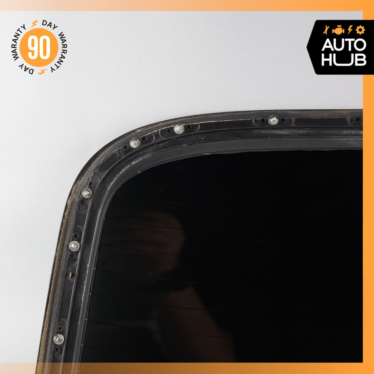 03-09 Mercedes W209 CLK550 CLK350 CLK320 Convertible Soft Top Rear Glass OEM - photo 9
