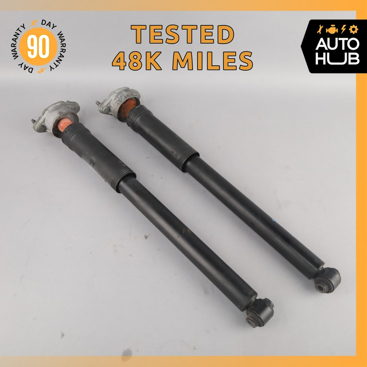 10-16 Mercedes W212 E350 E400 Rear Left & Right Shock Strut Set 2043260598 OEM - photo 1