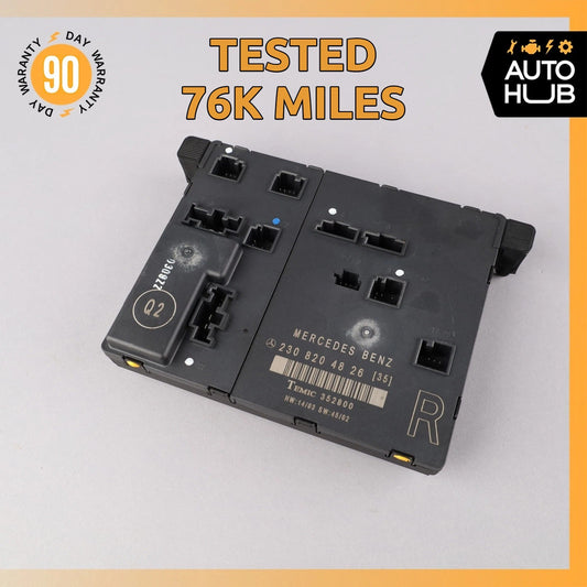 03-12 Mercedes R230 SL55 AMG SL500 SL550 Door Control Module Right Side OEM - photo 1