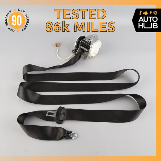10-16 Porsche Panamera 970 Rear Left or Right Side Seat Belt Black OEM 86k - photo 1