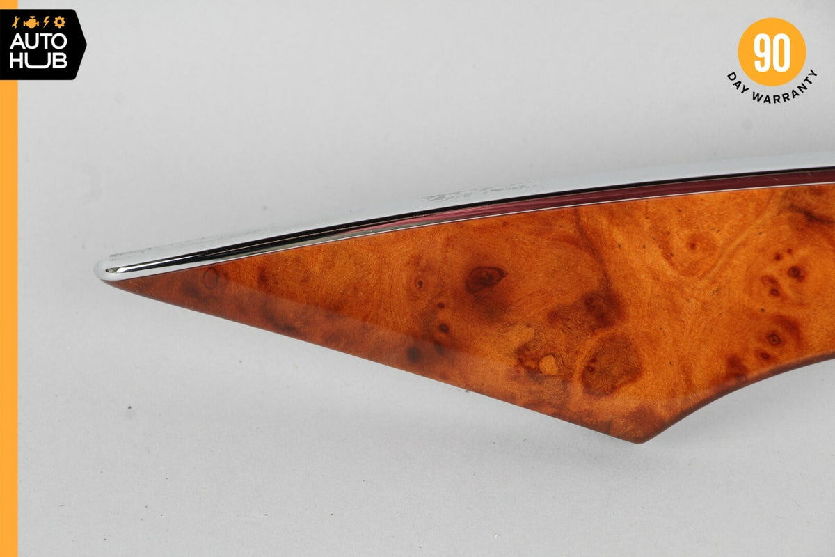03-09 Mercedes W211 E320 E500 E550 Rear Left Driver Side Door Trim Wood OEM - photo 2