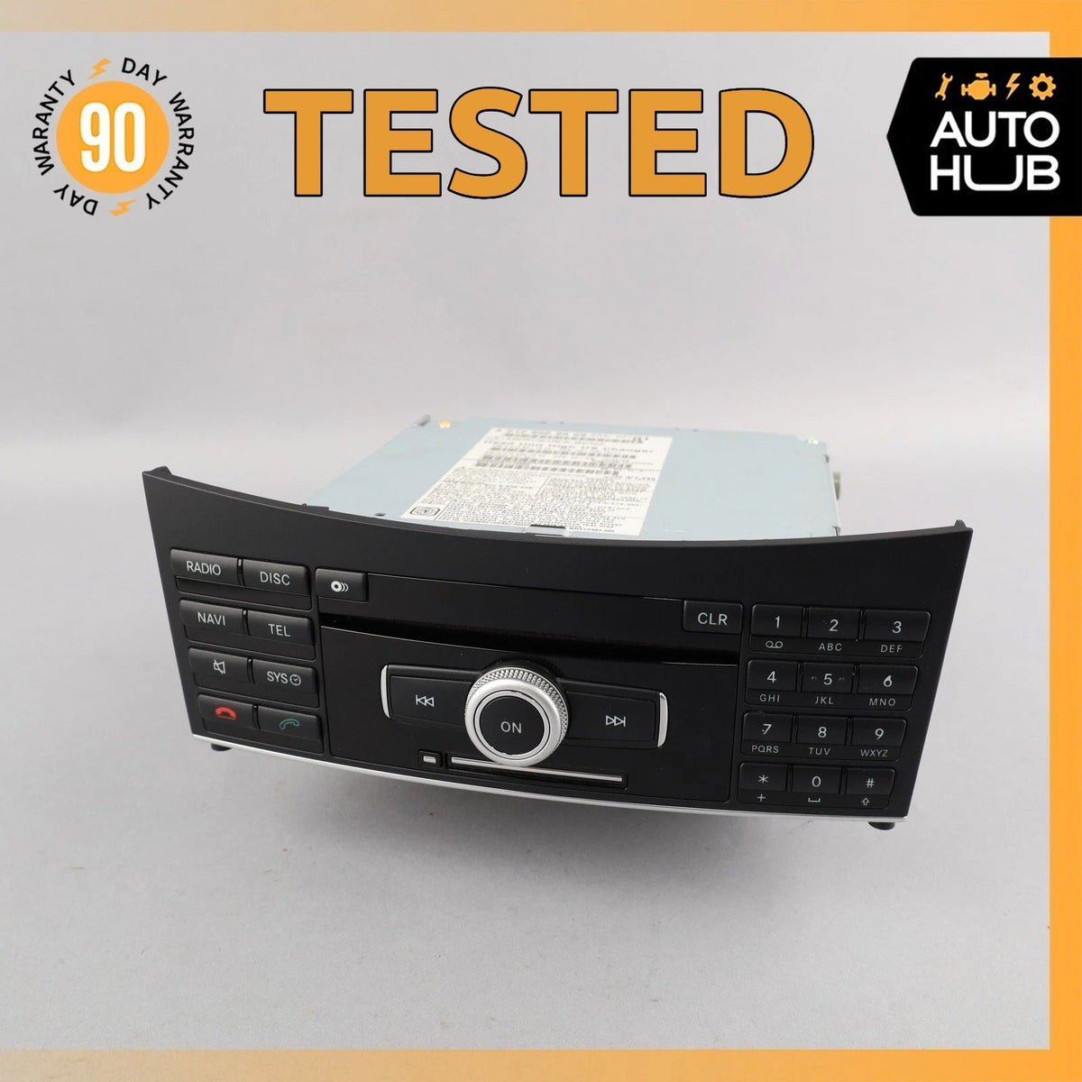 10-11 Mercedes W212 E350 E550 Command Head Unit CD Changer Radio OEM - photo 1
