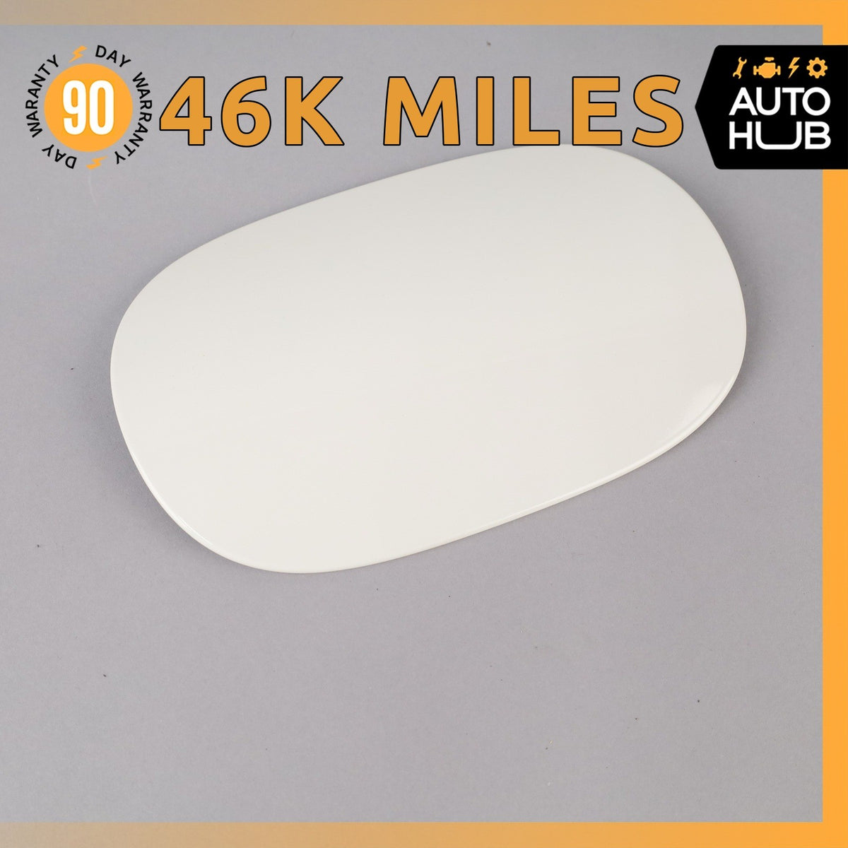 15-24 Porsche Macan 95B GTS Fuel Door Lid Gas Tank Cover White 95B809909 OEM - photo 1