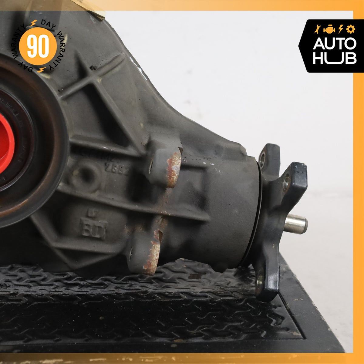 08-10 Mercedes W221 S63 CL63 AMG Rear Axle Diff Differential Carrier 3.06 OEM - photo 6