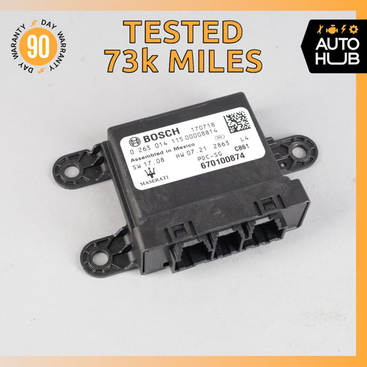 17-20 Maserati Levante M161 Park Parking Assist Control Module 670100874 OEM 73k - photo 1